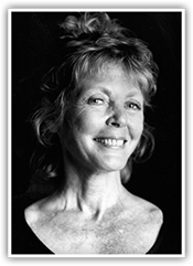 Black-and-white picture of photographer Jill Freedman.